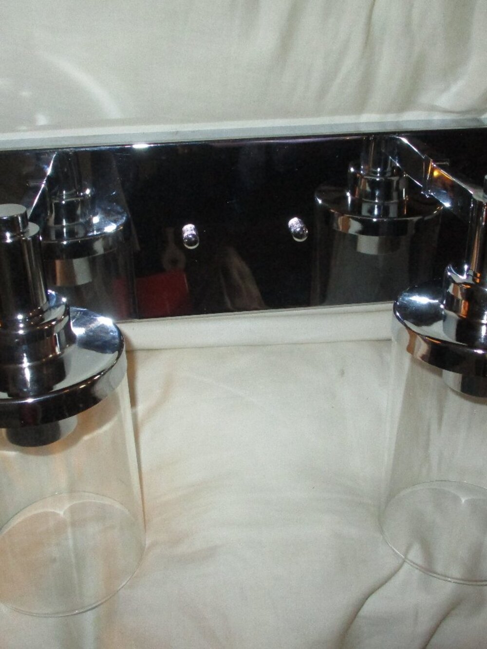 TULUCE Modern Vanity Lighting 2 Light Bathroom Light Fixture Over Mirror Chrome